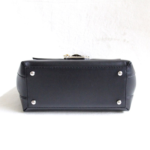 •NWOT• Dolce & Gabbana Small Bee Leather Satchel - Picture 6 of 8